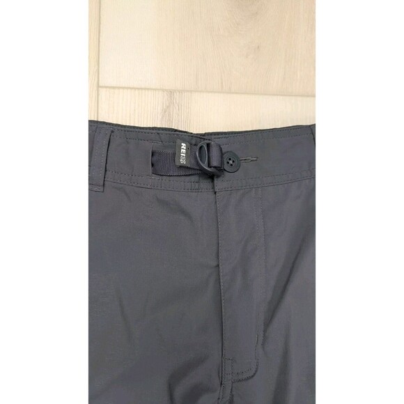 REI Co Op Pants Mens 34X32 Gray Sahara Convertible Cargo Outdoor Hiking 131001 - Picture 5 of 16